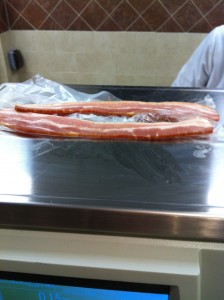 2 ounces of bacon