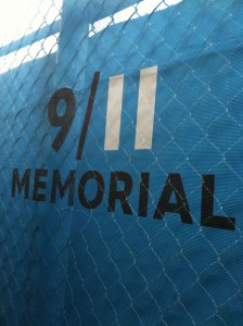 911 wtc memorial sign
