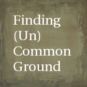 Finding (Un)Common Ground button