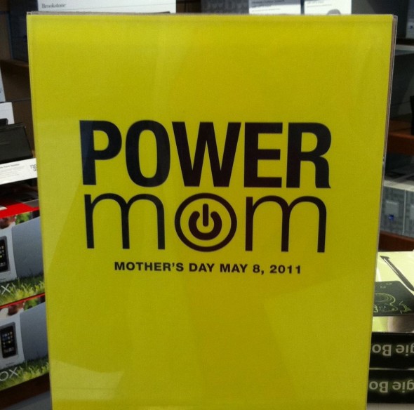power mom sign