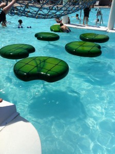 water park lily pads