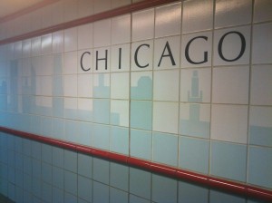 Chicago subway tile