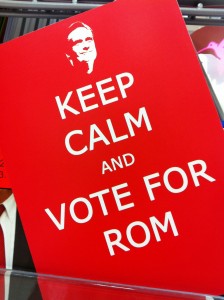 keep calm and vote for rom